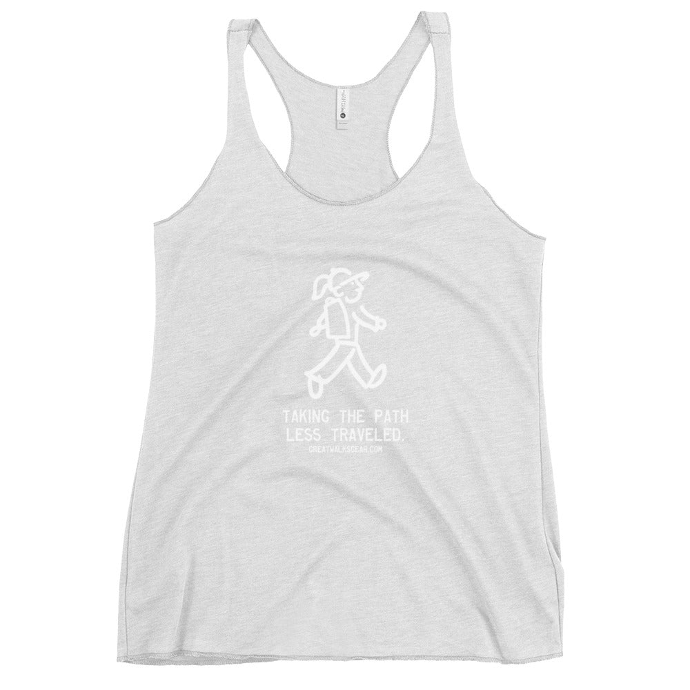 Walking Woman Logo Wear - Women's Racerback Tank