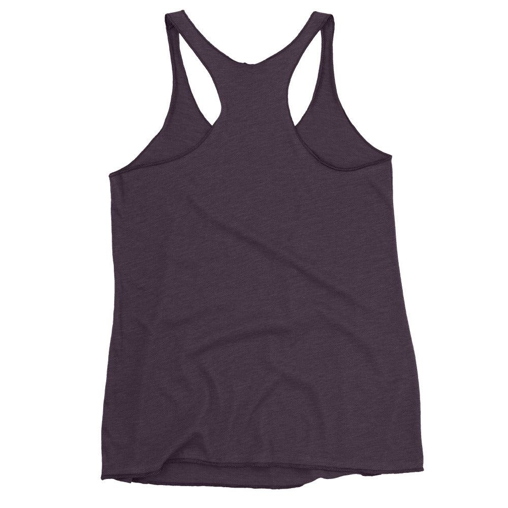 Walking Woman hike Tahquitz Canyon Loop in Palm Springs - Women's Racerback Tank