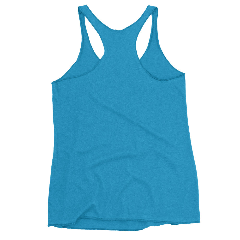 Walking Woman Goes Hiking - Women's Racerback Tank